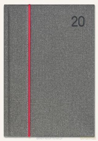 Kalendarz 2020 Książkowy B5 Classic szara juta [KALENDARZ]