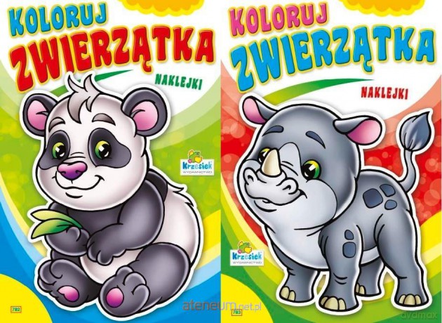 Koloruj zwierzątka MIX [KSIĄŻKA]