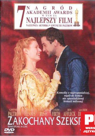 Zakochany Szekspir PRZECENA [DVD]