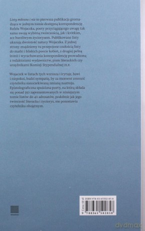 Listy miłosne i nie - Rafał Wojaczek [KSIĄŻKA]