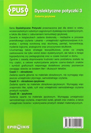 PUS Dyslektyczne potyczki 3 - Katarzyna Knopik [KSIĄŻKA]