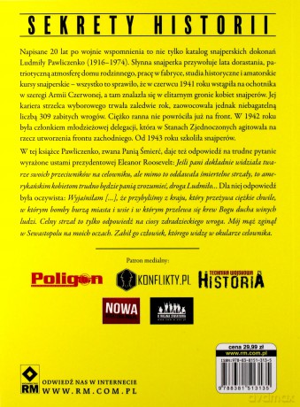 Snajperka, czyli Pani Śmierć - Ludmiła Pawliczenko [KSIĄŻKA]