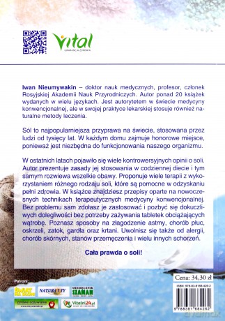 Sól. Lecznicze właściwości - dr Iwan Nieumywakin [KSIĄŻKA]