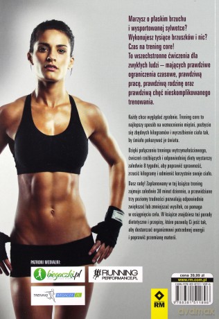 Trening CORE Płaski brzuch, idealna sylwetka - Alison Westfahl [KSIĄŻKA]