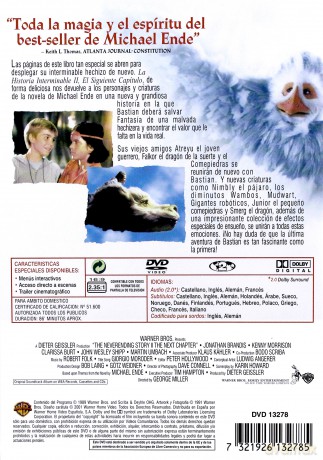 Niekończąca się opowieść II: Następny rozdział [DVD]