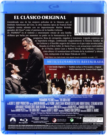 Ojciec chrzestny [Blu-Ray]