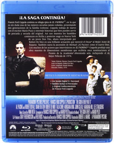 Ojciec chrzestny II [Blu-Ray]
