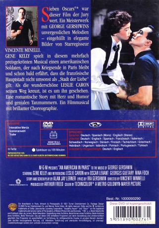 Amerykanin w Paryżu [DVD]