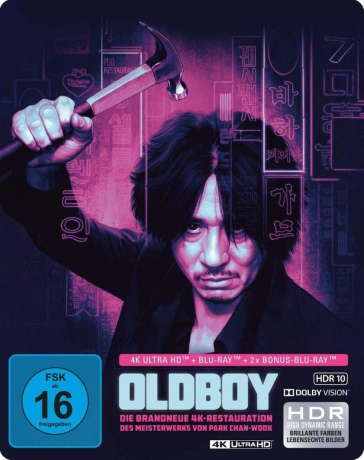 Oldboy (steelbook) [Blu-Ray 4K]+[2xBlu-Ray]