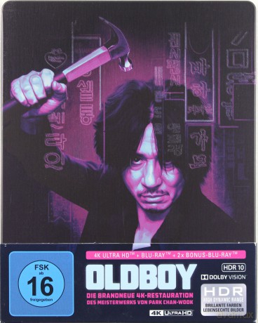 Oldboy (steelbook) [Blu-Ray 4K]+[2xBlu-Ray]