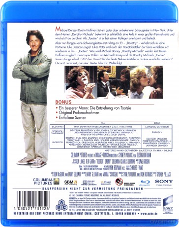 Tootsie [Blu-Ray]