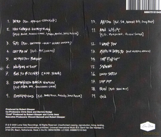 Robert Glasper: Fuck Yo Feelings [CD]