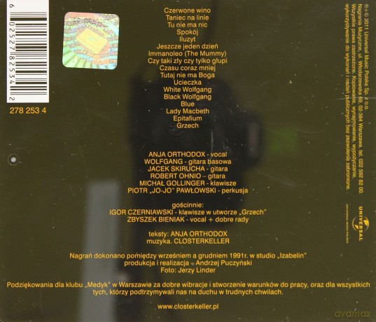 Closterkeller: Blue (Reedycja 2011) [CD]