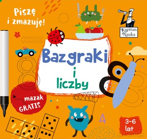 Kapitan Nauka. Bazgraki i liczby - Monika Sobkowiak [KSIĄŻKA]