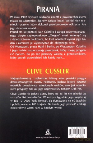 Pirania - Clive Cussler [KSIĄŻKA]