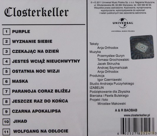 Closterkeller: Purple (Reedycja 2011) [CD]