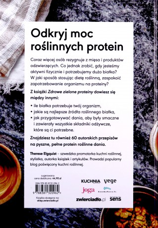 Zdrowe zielone proteiny - Therese Elquist [KSIĄŻKA]