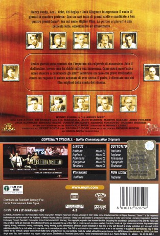 12 Angry Men (Dwunastu gniewnych ludzi) [DVD]