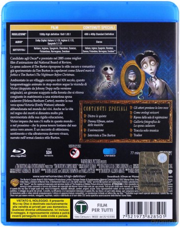 Corpse Bride (Gnijąca panna młoda) [Blu-Ray]