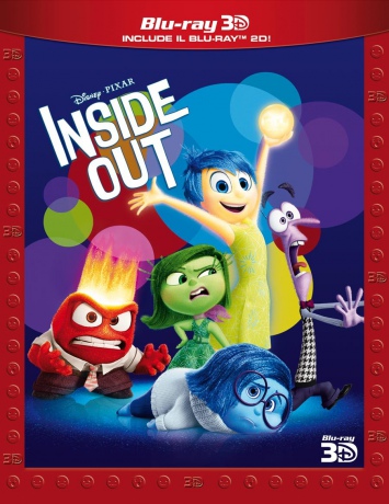 Inside Out (W głowie się nie mieści) [Blu-Ray 3D]+[Blu-Ray]