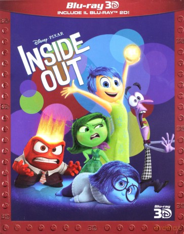 Inside Out (W głowie się nie mieści) [Blu-Ray 3D]+[Blu-Ray]