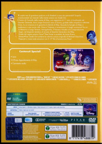 Inside Out (W głowie się nie mieści) [DVD]