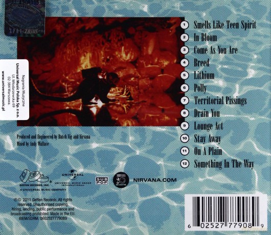 Nirvana: Nevermind (Remastered) [CD]