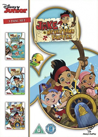 Jake and the Never Land Pirates - Yo Ho Mateys Away / Peter Pan Returns / Jake Saves Bucky (Jake i piraci z Nibylandii) [3DVD]
