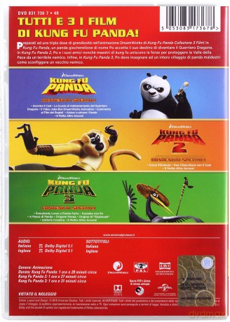 Kung Fu Panda 1-3 [3DVD]