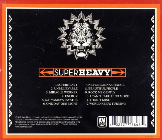 Superheavy: Superheavy [CD]