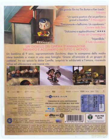 My Life as a Courgette (Nazywam się Cukinia) [Blu-Ray]