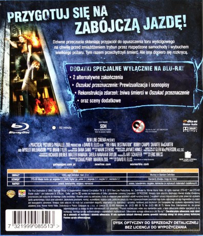 Oszukać przeznaczenie 4 [Blu-Ray]