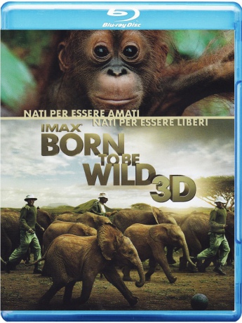 Born to Be Wild (Dzikie z natury) [Blu-Ray 3D]+[Blu-Ray]