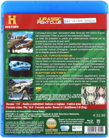 Jurassic Fight Club. All'ultimo sangue [Blu-Ray]