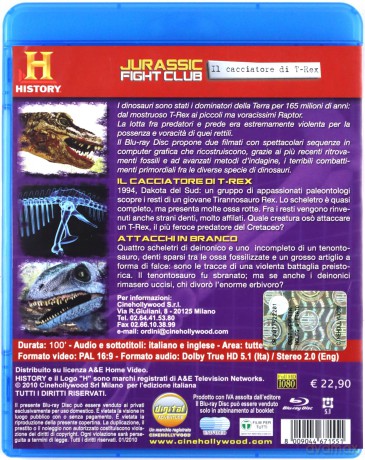 Jurassic Fight Club. Il cacciatore di T-Rex  [Blu-Ray]