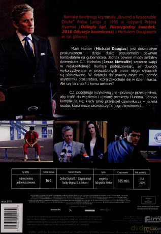 Ponad wszelką wątpliwość [DVD]
