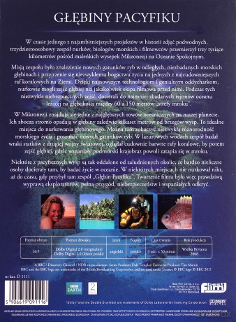 Głębiny Pacyfiku. Niezwykłe zanurzenie w niezykłych głębinach (BBC) [DVD]