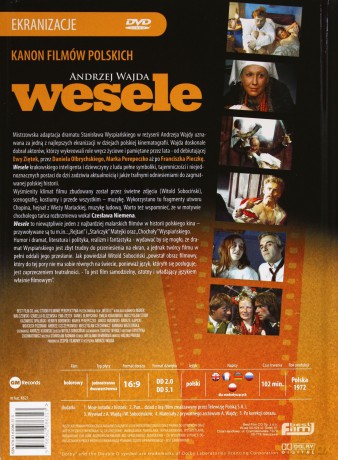 Wesele (Kanon Filmów Polskich: Ekranizacje) (booklet) [DVD]