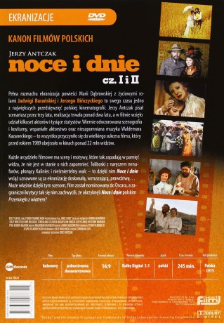 Noce i dnie (Kanon Filmów Polskich: Ekranizacje) (digibook) [DVD]