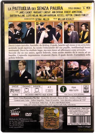 G Men (Agenci policji śledczej) [DVD]